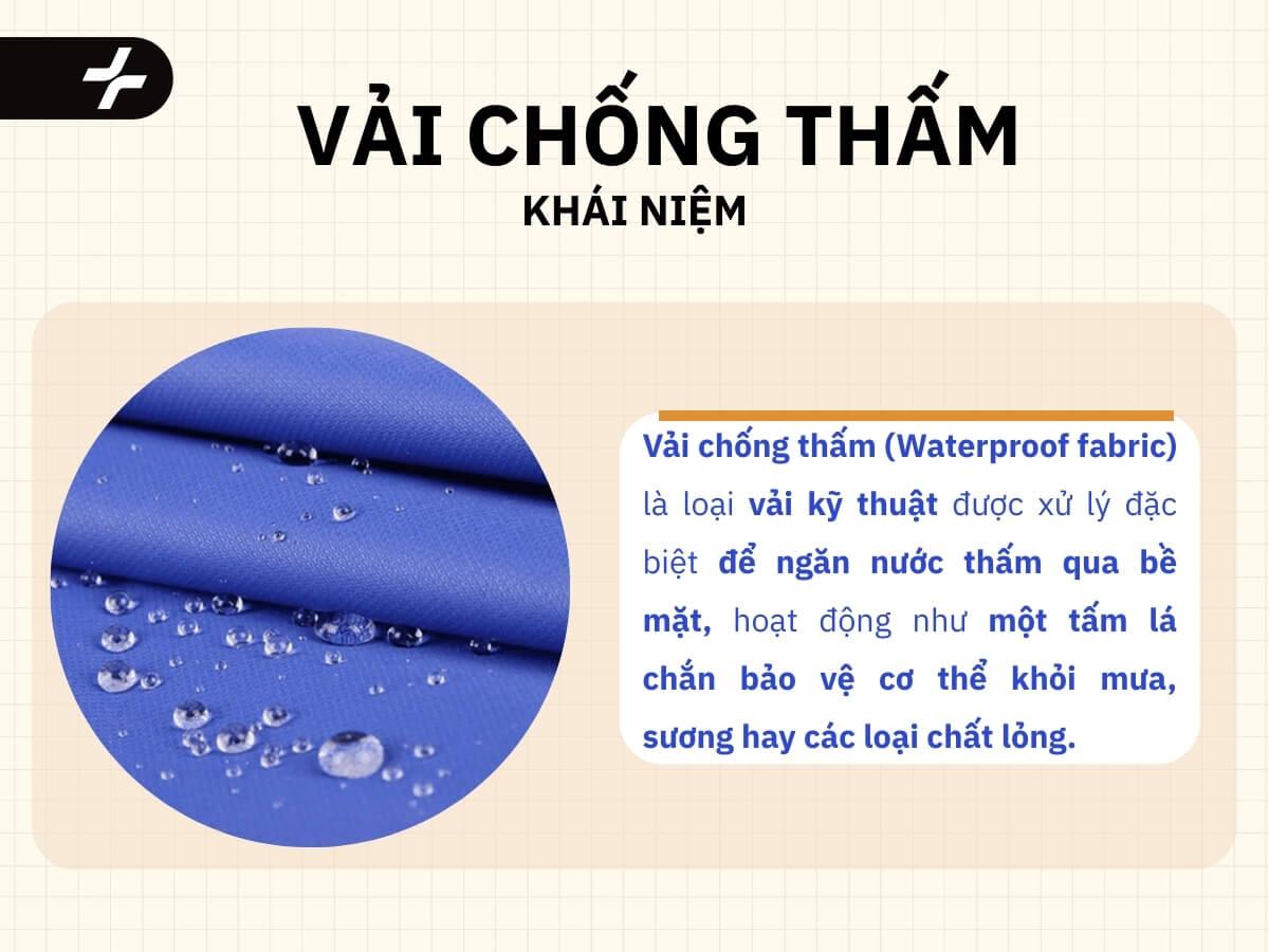 định nghĩa vải chống thấm
