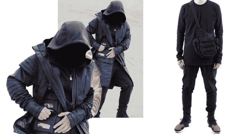 Lớp giữa trong trang phục Techwear