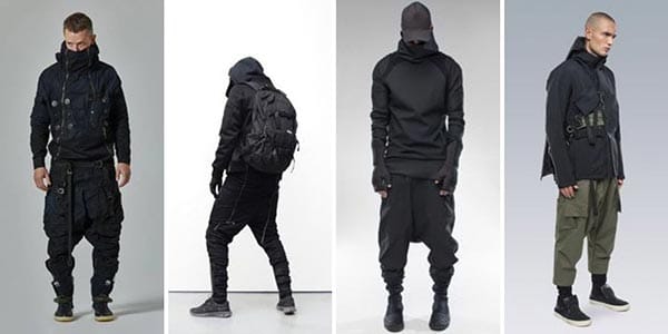 Ví dụ về trang phục Techwear
