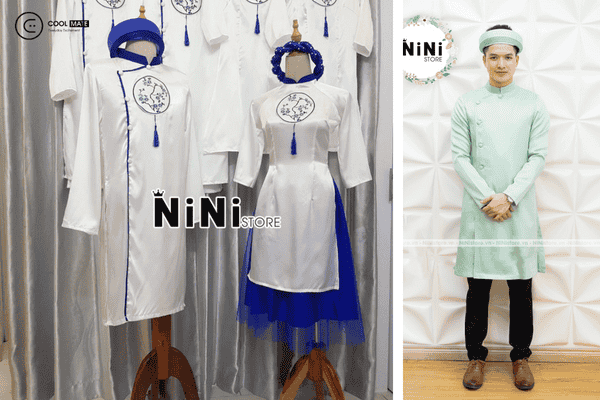 Shop Nini Store - Áo dài cách tân nam