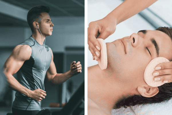Tập thể dục và massage