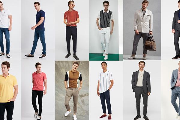 Chọn áo polo nam phối màu đẹp