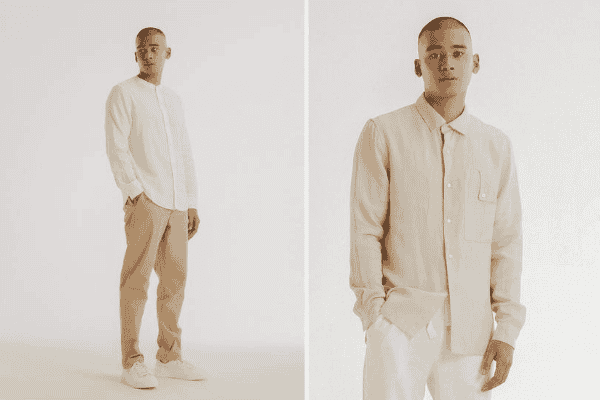 Áo sơ mi linen nam AMM