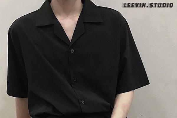 Áo sơ mi ngắn tay nam của Leevin Store