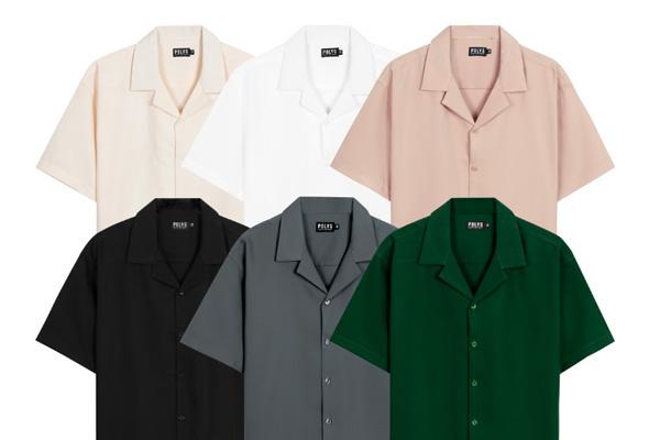 Áo sơ mi nam cổ vest của POLYS