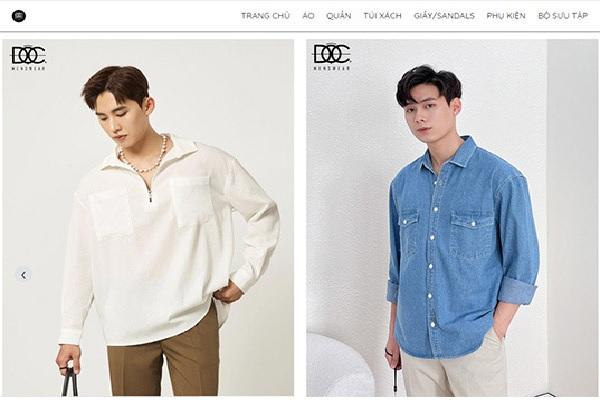 Áo sơ mi trắng độc đáo tại ĐỘC - Menswear