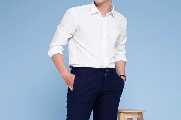 Áo sơ mi trắng nam cao cấp Mattana