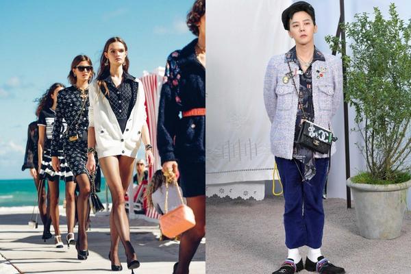 Áo Chanel họa tiết Monogram