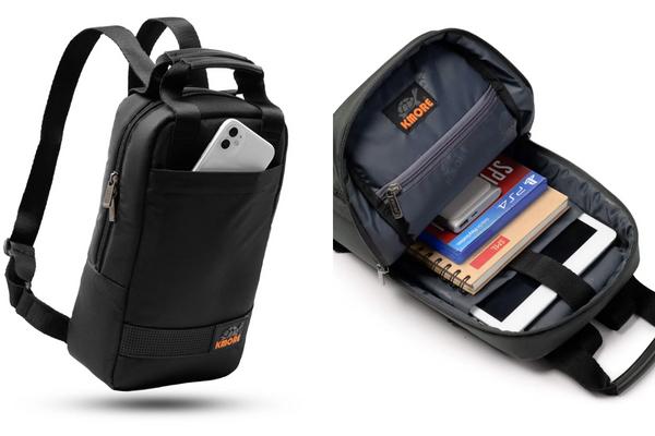 Balo Mini The Elliot (size S) - Black với thiết kế năng động