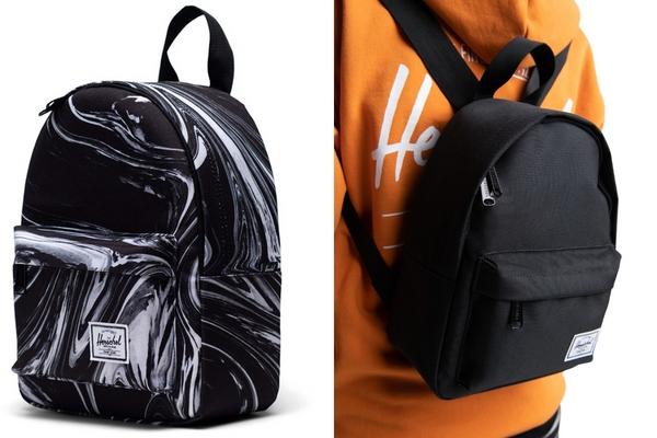 Balo Herschel Classic Mini Backpack XS Black với thiết kế cổ điển và hiện đại