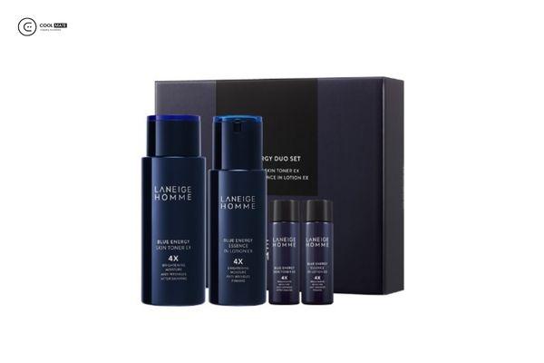 Mỹ phẩm dành cho nam Hàn Quốc: Blue Energy EX Duo Set