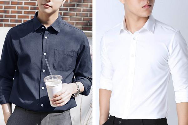 Áo sơ mi cổ Đức chất lượng cao