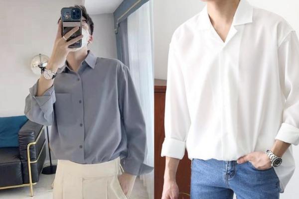 Áo sơ mi nam Form rộng