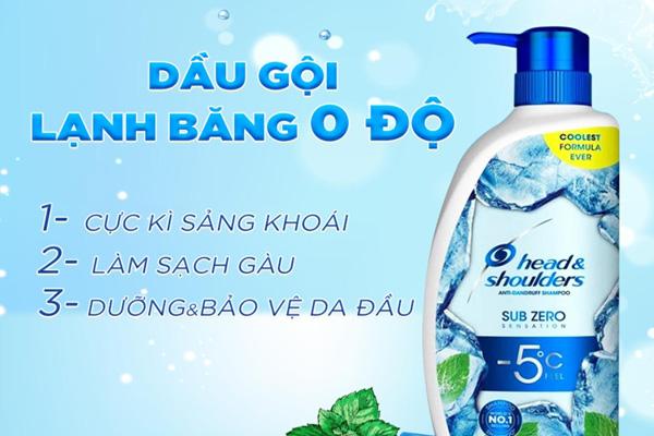 Dầu Gội Head & Shoulders Sub Zero Sensation