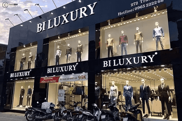 Shop áo sơ mi nam cổ trụ đẹp Biluxury