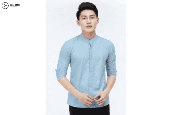 Shop áo cổ trụ nam đẹp tại Bovis Homme
