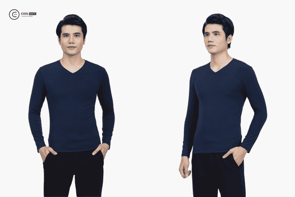 áo thun body nam tay dài