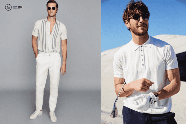 Mặc áo polo đẹp với cách cài nút áo