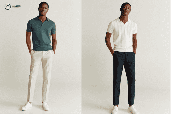Mặc áo polo với nhiều loại quần