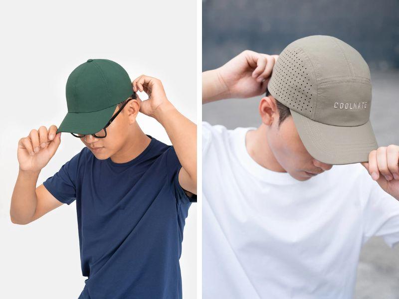 Mũ lưỡi trai Coolmate chất liệu cao cấp, thoải mái khi sử dụng