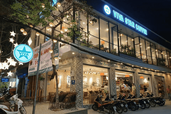 quán cafe xem bóng đá