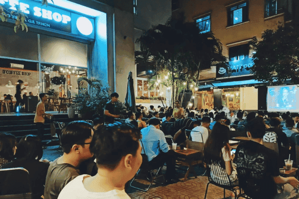 quán cafe xem bóng đá tphcm