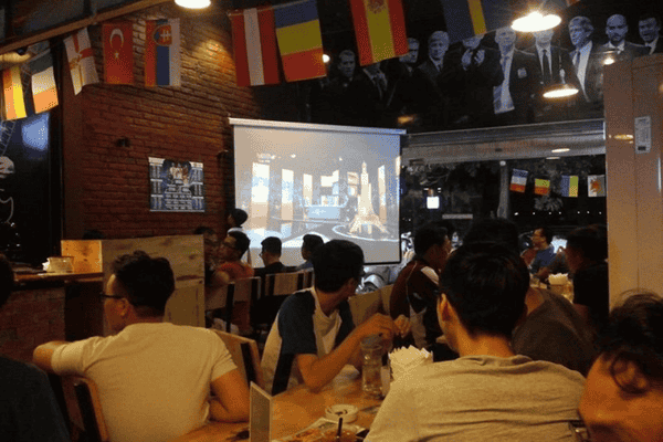 Cafe bóng đá 439 Hải Phòng - quán cafe xem bóng đá cực cháy tại Đà Nẵng
