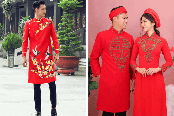 Mẫu áo dài cách điệu tay voan