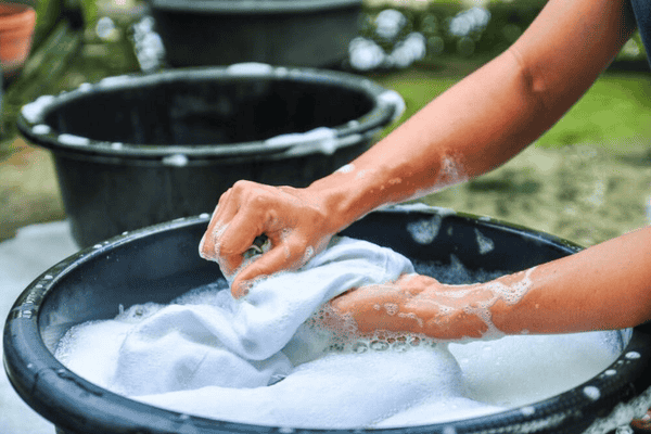 Giặt áo dài đúng cách