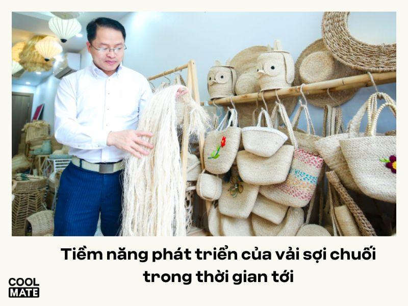 Tiềm năng phát triển của vải sợi chuối trong tương lai