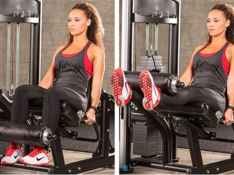 Bài tập leg curl khá nhẹ nhàng, không quá khó