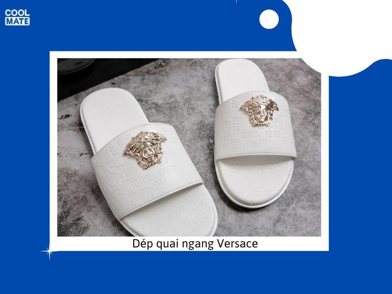 Dép quai ngang Versace