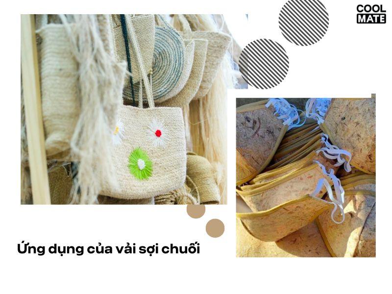 Ứng dụng đa dạng của vải sợi chuối
