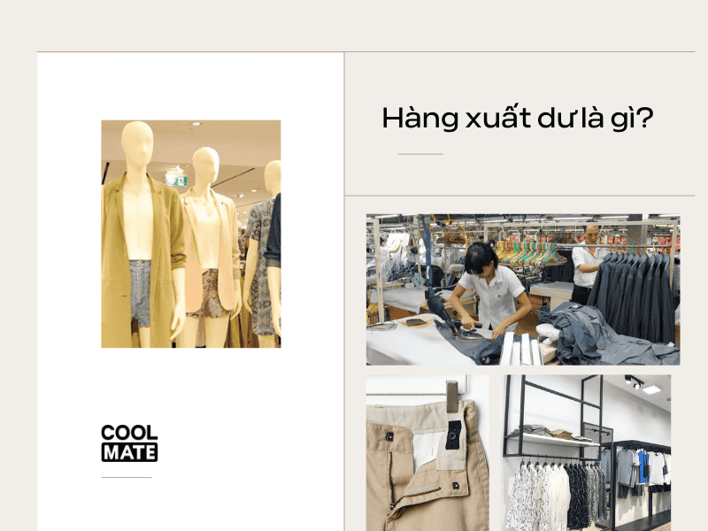 Hàng xuất dư thường là hàng bị dư hoặc lỗi nhỏ trong quá trình gia công của hãng