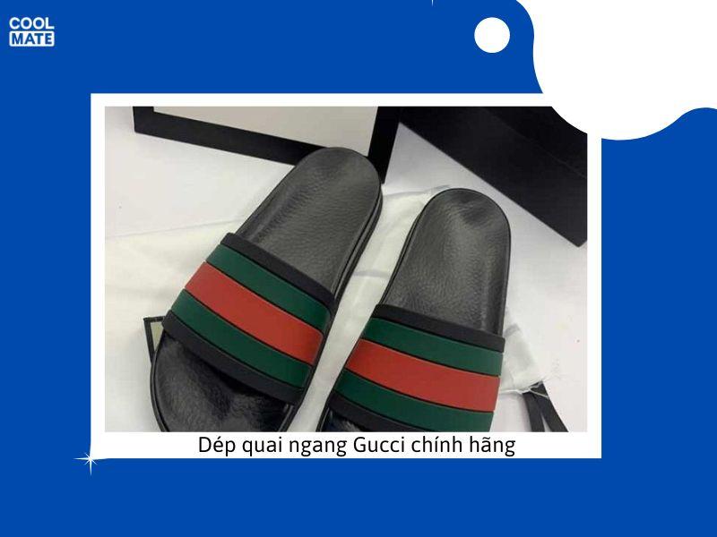 Dép quai ngang Gucci