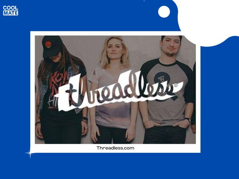 Giao diện website Threadless.com với nhiều công cụ thiết kế chuyên nghiệp
