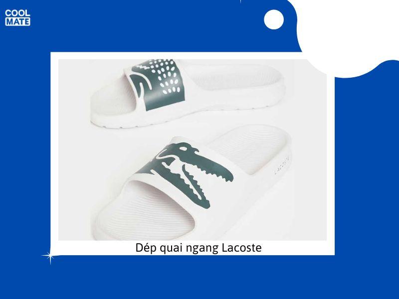 Dép quai ngang Lacoste