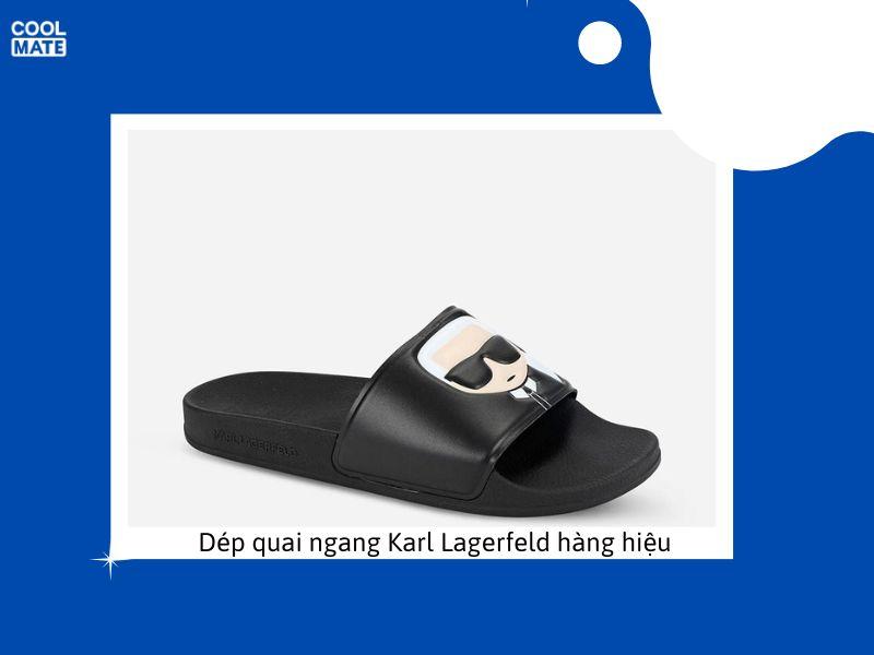 Dép quai ngang Karl Lagerfeld