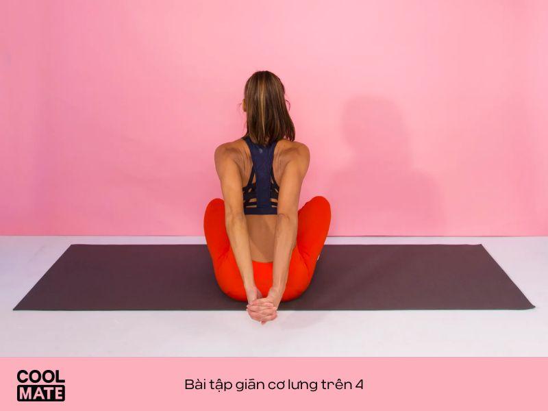 Bài tập giãn cơ lưng trên 4