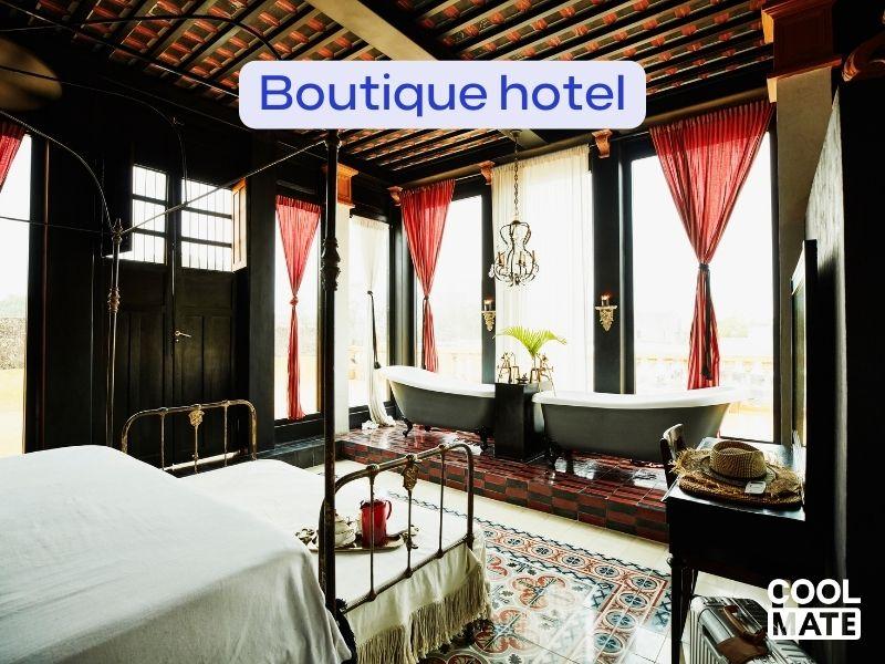 Phong cách thiết kế của các boutique hotel