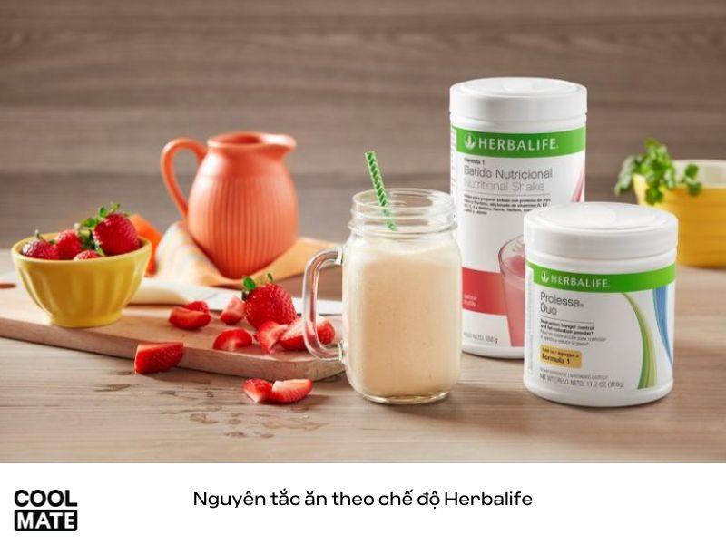 Tuân thủ chế độ ăn Herbalife, kiên trì để có hiệu quả tốt nhất