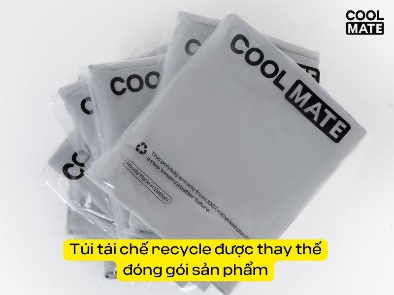 Thay đổi túi đựng sản phẩm sang dạng tái chế Recycle
