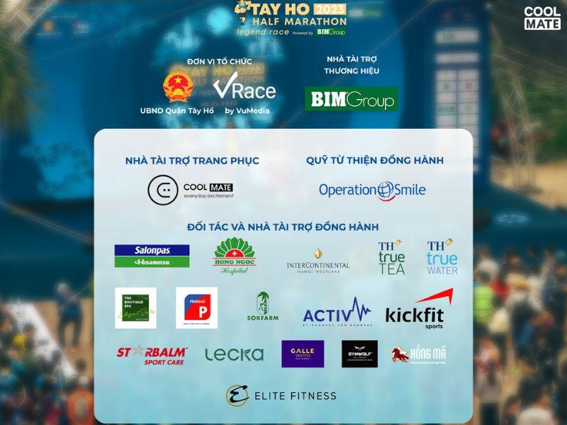 Coolmate tài trợ trang phục cho Tay Ho Half Marathon 2023
