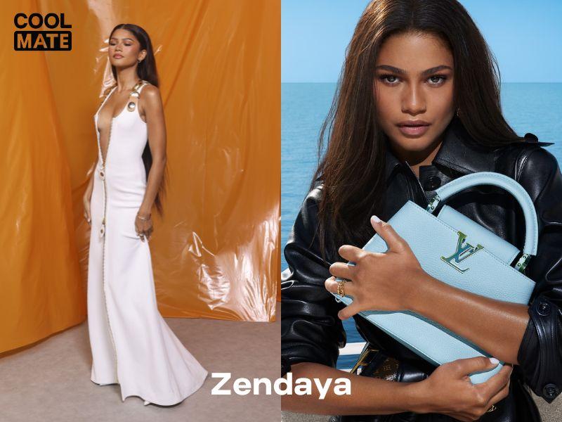 Zendaya, đại sứ thương hiệu Louis Vuitton, thể hiện vẻ đẹp tinh tế và sang trọng