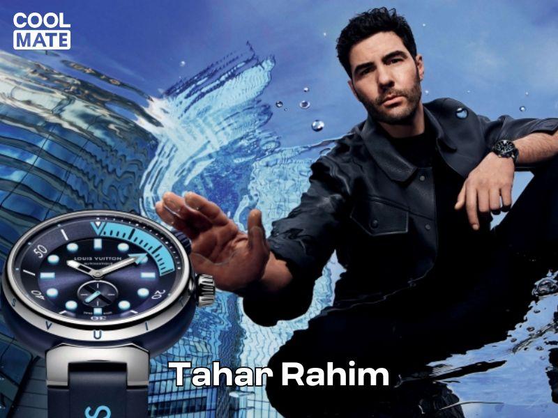 Tahar Rahim, đại sứ thương hiệu Louis Vuitton cho mẫu đồng hồ Tambour