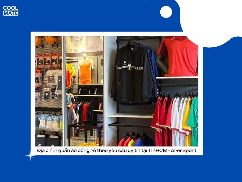 AresSport - Thiết kế, may, in quần áo bóng rổ theo yêu cầu