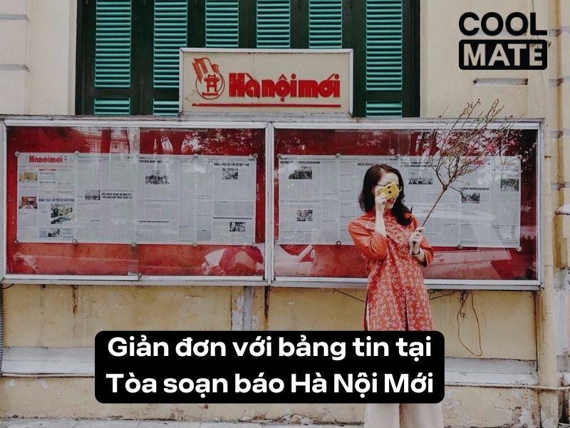 Tòa soạn báo Hà Nội Mới - không gian vintage