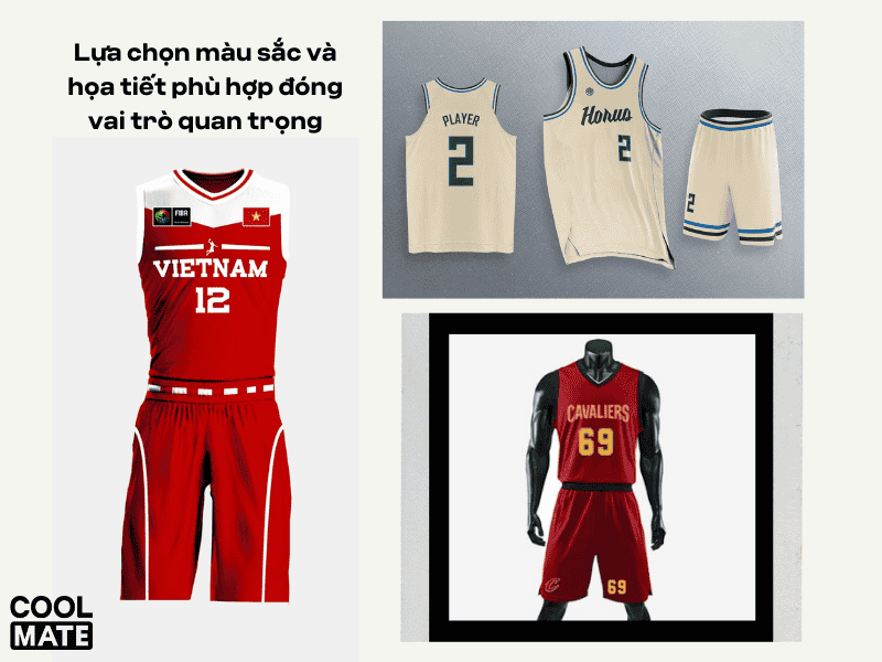 Màu sắc và họa tiết tạo điểm nhấn cho đồng phục
