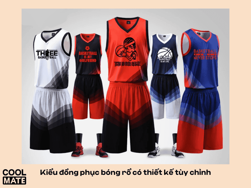 Đồng phục bóng rổ thiết kế tùy chỉnh