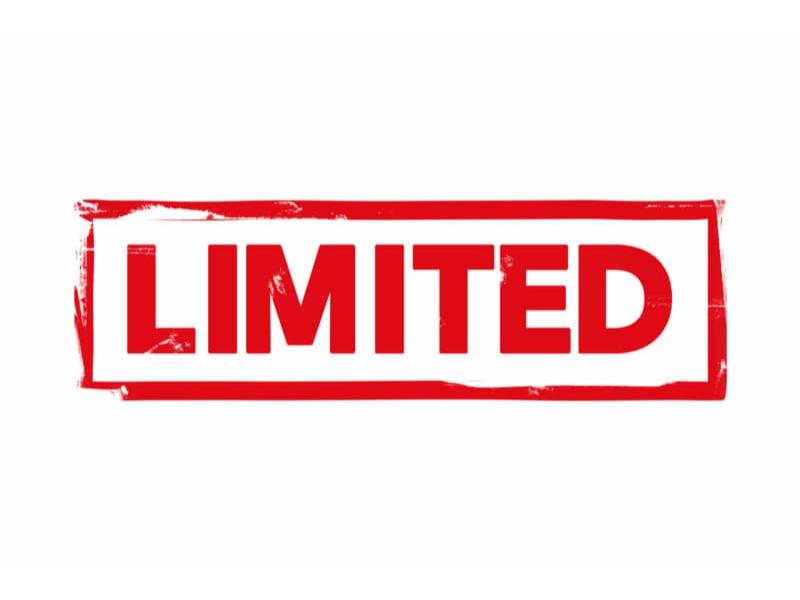 Limited là một từ tiếng Anh với ý nghĩa thông thường là giới hạn
